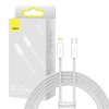 Baseus Dynamic Series USB-C-Lightning kábel, 20 W, 2m (fehér)