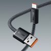 Baseus Dynamic Series kábel, USB-A & USB-C ,100W, 1m (Szürke)