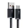Baseus Dynamic Series kábel, USB-A & USB-C ,100W, 1m (Szürke)