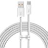 Baseus Dynamic Series kábel, USB-A & USB-C 100W, 2m (Fehér)