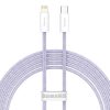 Baseus Dynamic 2 Series USB-C-Lightning kábel 20W, 2m (Lila)