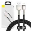 Baseus Cafule USB-Lightning kábel, 2,4A, 1m (fekete)