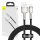 Baseus Cafule USB-Lightning kábel, 2,4A, 1m (fekete)