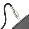 Baseus Cafule USB-Lightning kábel, 2,4A, 1m (fekete)