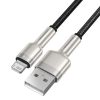 Baseus Cafule USB-Lightning kábel, 2,4A, 1m (fekete)