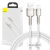 Baseus Cafule USB-Lightning kábel, 2,4A, 1m (fehér)