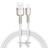 Baseus Cafule USB-Lightning kábel, 2,4A, 1m (fehér)
