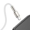 Baseus Cafule USB-Lightning kábel, 2,4A, 1m (fehér)