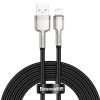 Baseus Cafule USB-Lightning Kábel, 2,4A, 2m (Fekete)