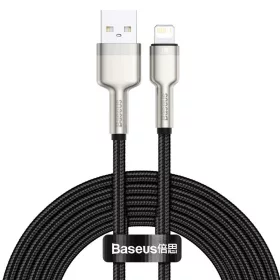 Baseus Cafule USB-Lightning Kábel, 2,4A, 2m (Fekete)