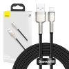Baseus Cafule USB-Lightning Kábel, 2,4A, 2m (Fekete)