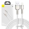 Baseus Cafule USB-Lightning Kábel, 2,4A, 2m (Fehér)