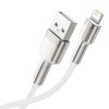 Baseus Cafule USB-Lightning Kábel, 2,4A, 2m (Fehér)