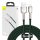 Baseus Cafule USB-Lightning Kábel, 2,4A, 2m (Zöld)