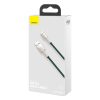 Baseus Cafule USB-Lightning Kábel, 2,4A, 2m (Zöld)