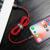 Baseus Cafule 2.4A Lightning USB-kábel 1m (piros)
