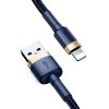 Baseus Cafule USB-Lightning kábel, 2,4A, 1m (arany-sötétkék)