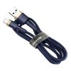 Baseus Cafule USB-Lightning kábel, 2,4A, 1m (arany-sötétkék)