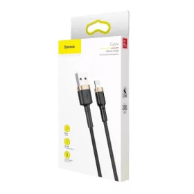   Baseus Cafule Lightning töltőkábel 1,5A, 2m (Arany-Fekete)