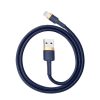 Baseus iPhone töltőkábel Cafule 1,5A 2m (Arany/Kék)
