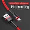 Baseus Cafule 2A 3m Lightning USB-kábel (piros-fekete)