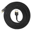Baseus Cafule USB Lightning 2A 3m-es kábel (arany-fekete)