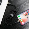 Baseus Cafule USB Lightning 2A 3m-es kábel (arany-fekete)