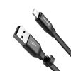 Baseus Nimble iPhone/lightning adat/töltőkábel 2A, 23cm (Fekete)