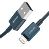 Baseus USB-kábel a Lightning Superior sorozat, 2,4A, 1m (kék)