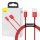 Baseus USB-kábel a Lightning Superior sorozat, 2,4A, 1m (piros)