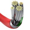 Baseus USB-kábel a Lightning Superior sorozat, 2,4A, 1m (piros)