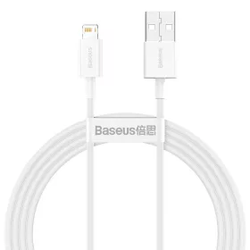 Baseus USB-kábel a Lightning Superior 2,4A, 1,5m (fehér)