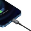 Baseus Superior Series USB-Lightning Kábel, 2,4A, 2m (Fekete)