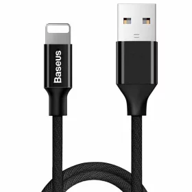 Baseus Yiven Lightning kábel , 2A, 1,2 m (Fekete)