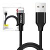 Baseus Yiven Lightning kábel , 2A, 1,2 m (Fekete)
