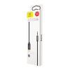 Baseus Yiven USB-C - 3,5 mm-es mini jack audio kábel, 1,2m (fekete)