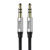 Baseus Audio Yiven M30 kábel 1,5m (ezüst/fekete)