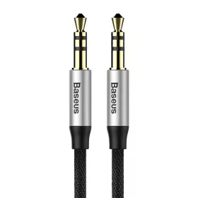 Baseus Audio Yiven M30 kábel 1,5m (ezüst/fekete)
