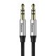 Baseus Audio Yiven M30 kábel 1,5m (ezüst/fekete)
