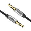 Baseus Audio Yiven M30 kábel 1,5m (ezüst/fekete)