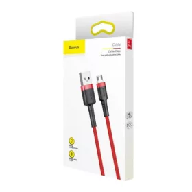 Baseus Cafule 2.4A USB-Micro USB kábel 1m (piros)