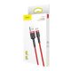 Baseus Cafule 1,5A 2m USB-Micro USB-kábel (piros)