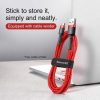 Baseus Cafule 1,5A 2m USB-Micro USB-kábel (piros)