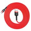 Baseus Cafule 1,5A 2m USB-Micro USB-kábel (piros)