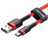 Baseus Cafule 1,5A 2m USB-Micro USB-kábel (piros)