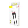Baseus Cafule 1,5A 2m USB-Micro USB-kábel (piros-Fekete)