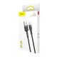 Baseus Cafule 1,5A 2m USB-Micro USB-kábel (Szürke-Fekete)