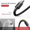 Baseus Cafule 1,5A 2m USB-Micro USB-kábel (Szürke-Fekete)