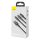 Baseus 3in1 USB Kábel (Type C / Lightning / micro USB) 3.5A 1.5m - Fekete (CAMLTWJ-01)