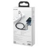 Baseus 3in1 USB Kábel (Type C / Lightning / micro USB) 3.5A 1.5m - Fekete (CAMLTWJ-01)